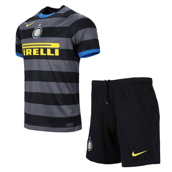 Maillot Football Inter Milan Third Enfant 2020-21 Gris